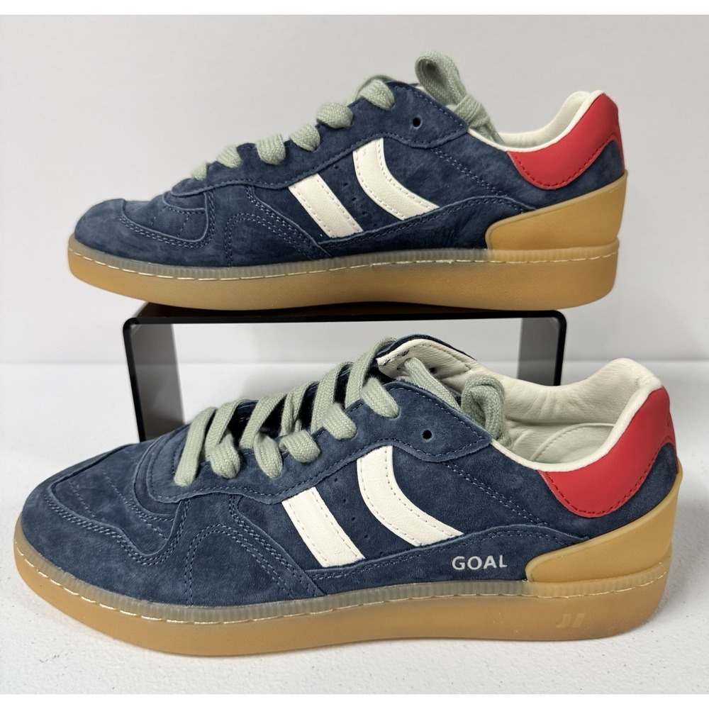 Size 8US-‎ Coolway Goal Blue Shark/Red, Lace Up Men's Sneaker Shoes